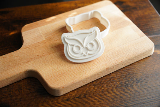 Animal Style Owl Cookie Stamp