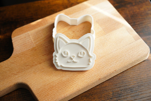 Animal Style Cute Cat Cookie Stamp