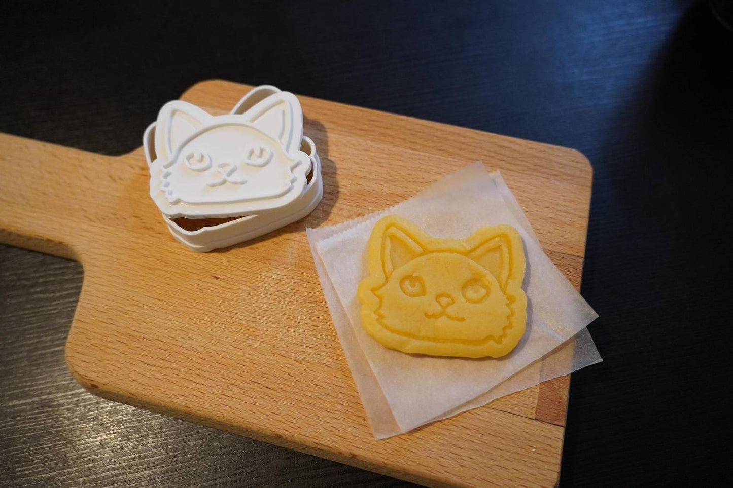 Animal Style Cute Cat Cookie Stamp